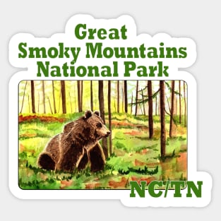 Great Smoky Mountains National Park, NC/TN Sticker